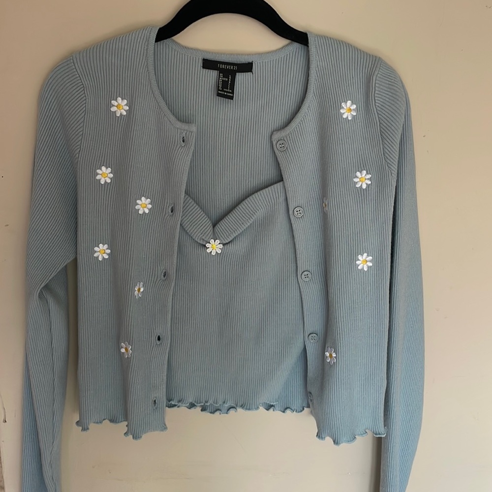 Daisy sweater set